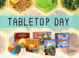 TABLETOP DAY/ D&Iacute;A DE JUEGOS DE MESA EN EL C.C.S. EL RANERO